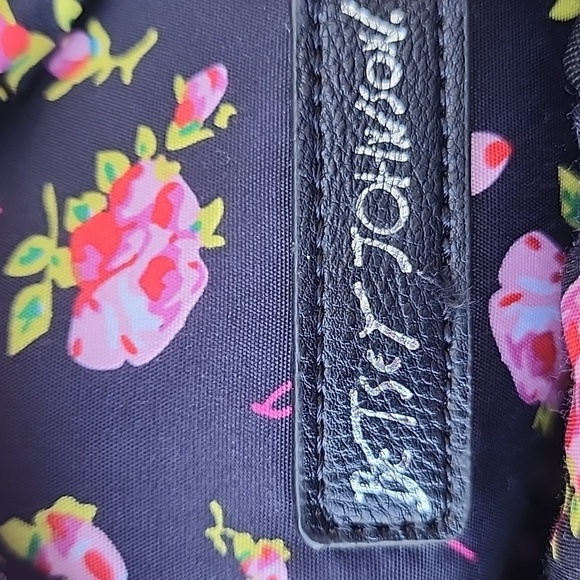 BETSEY JOHNSON Fuchsia Pink and Black Mini Cat backpack NWOT - Picture 11 of 11